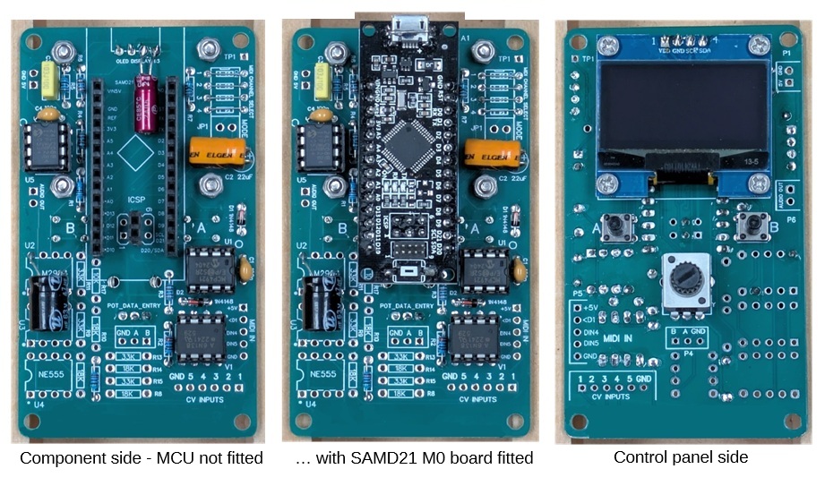 PCB assy 3 views