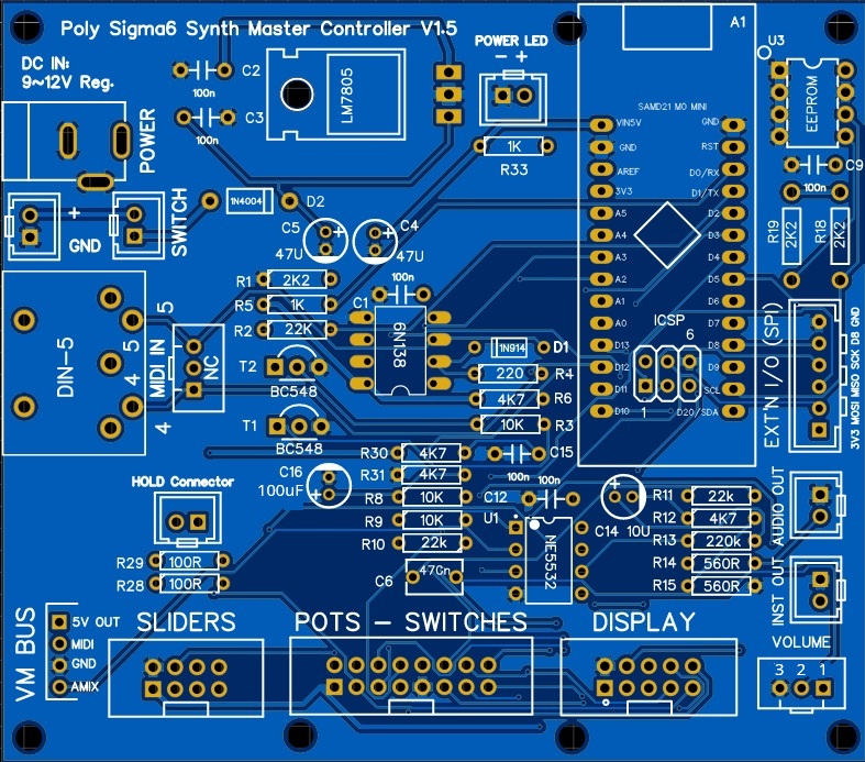 master PCB v1.5